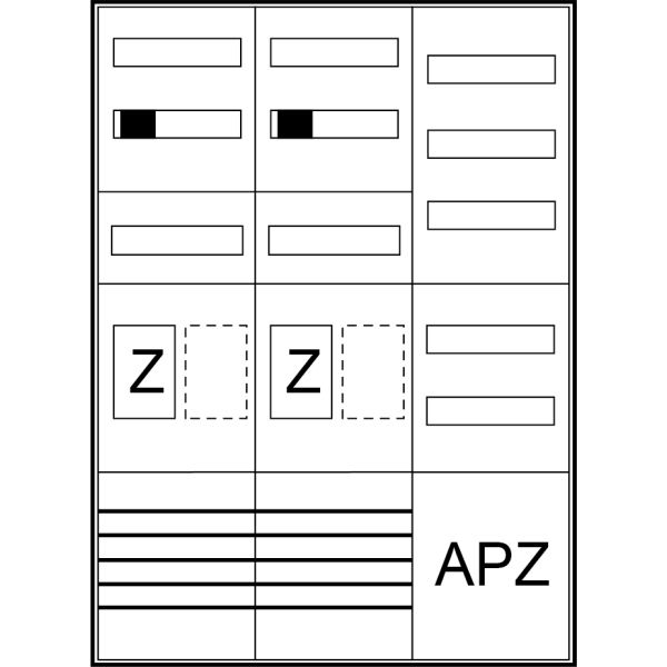 ABN Zählerschrank S37EA122