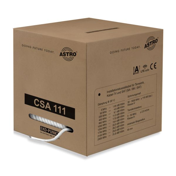ASTRO Strobel Koaxialkabel 00750140 Typ CSA 111 / 250 Preis per VPE von 250 Meter