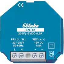 Eltako Schaltnetzteil 61000164 Typ SNT61-230V/12VDC-0,5A