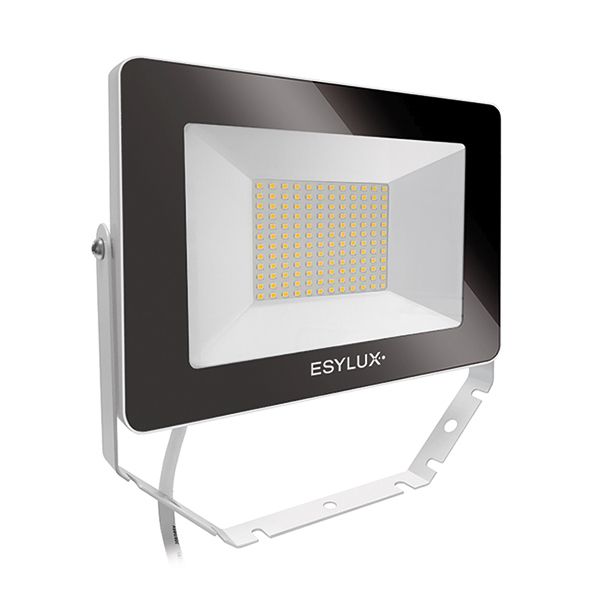 ESYLUX LED Strahler OFL Basic EL10810862 Typ OFL BASIC LED 50W 3000K WH Energieeffizienz A++ bis A