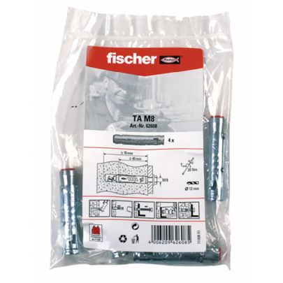 Fischer Schwerlastanker 062608 Typ TA M8 B Preis per VPE von 10 Stück