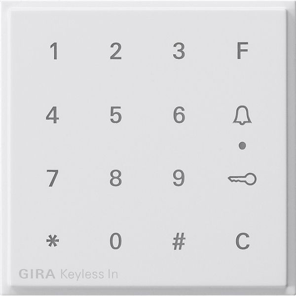 Gira Aufsatz Codetastatur 851366