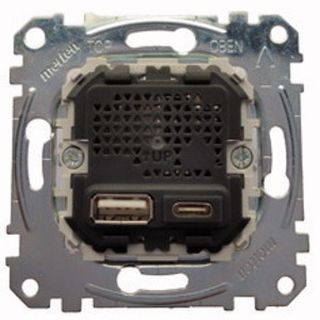 Merten USB Ladestation MEG4366-0110