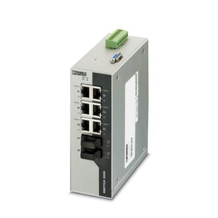 Phoenix Contact Industrial Ethernet Switch 2891060 Typ FL SWITCH 3006T-2FX SM 