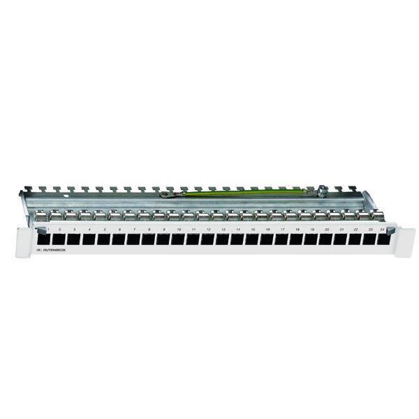 Rutenbeck Patchpanel 239101000 Typ PP-UM-Cat.6A iso-24/24/1 basic