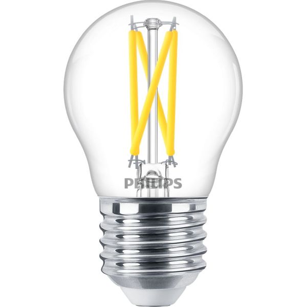 Signify Philips LED Lampe 32509800 Typ MAS-VLE-LEDLUSTERDT1.8-25W-E27-927P45CLG 
