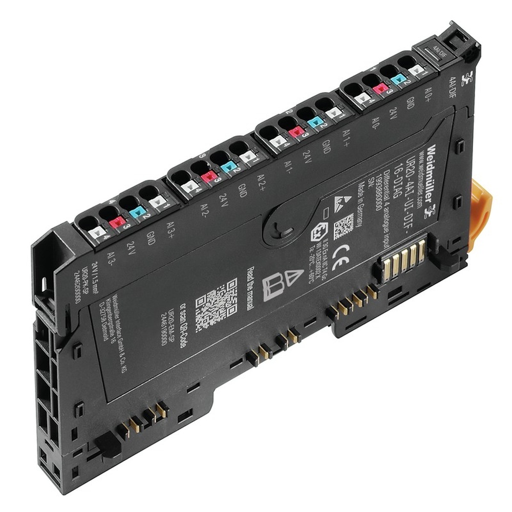 Weidmüller Remote IO Modul 1993880000 Typ UR20-4AI-UI-DIF-16-DIAG
