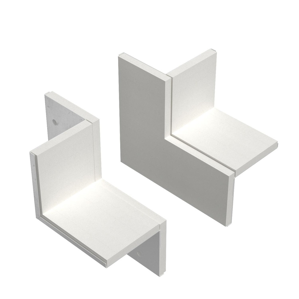 OBO Bettermann Wandanschlusskragen Set 7218140 Typ PLM CC 0810 RW