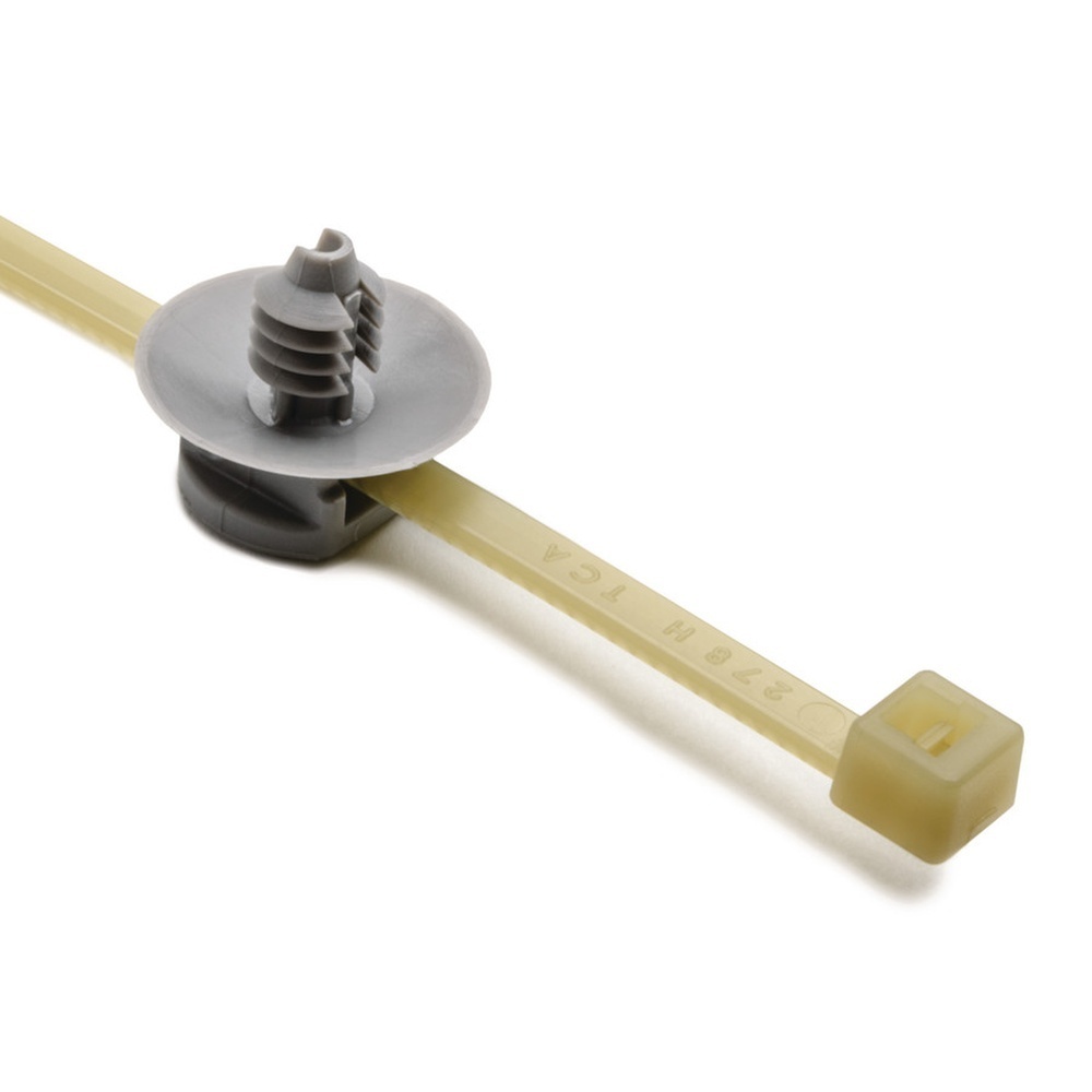 Hellermann Tyton Befestigungsbinder 150-55948 Typ T30RFT5-PA46-NA/GY (500)