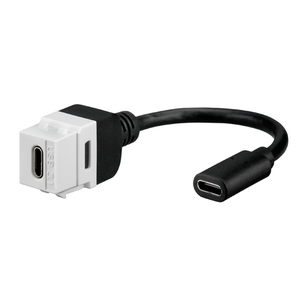 Rutenbeck USB 3.1 Keystone 17010658 Typ KMK-USB-C 3.1 KP rw
