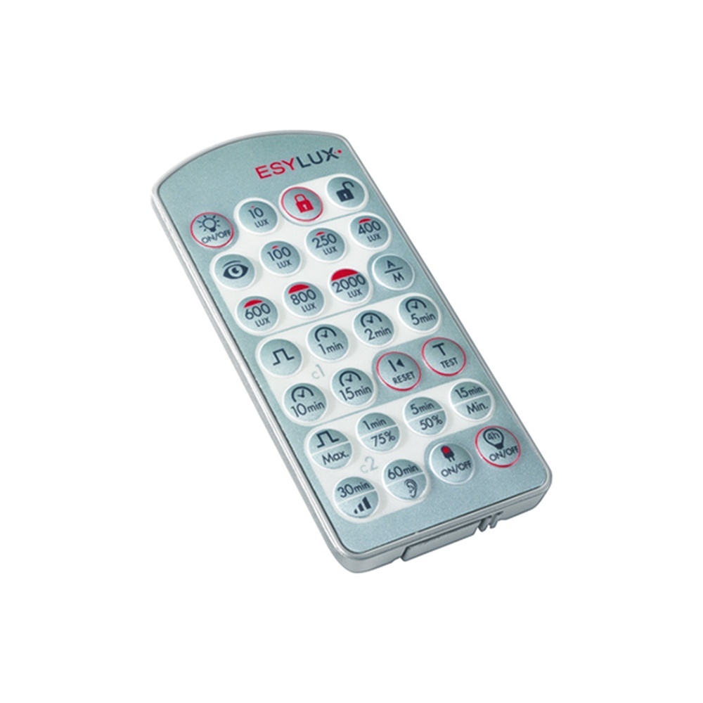 ESYLUX Fernbedienung EM10425509 Typ Mobil-PDi/MDi silber/blau-metallic