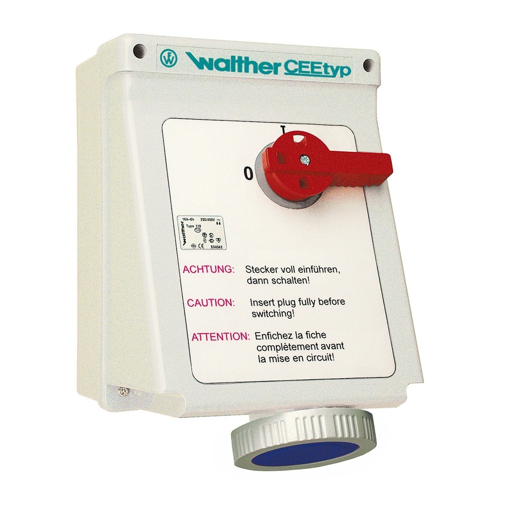 Walther-Werke Wandsteckdose AE139306
