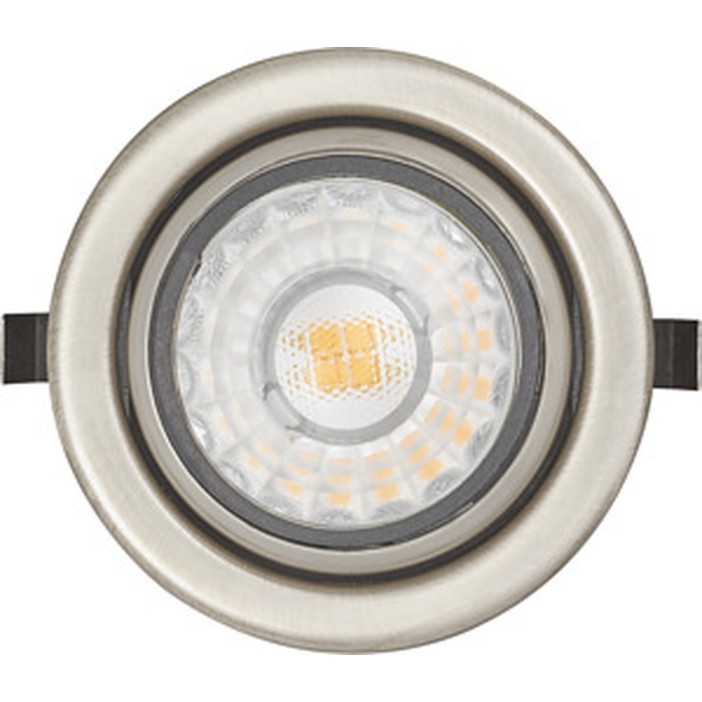 Nobile Möbel Einbauleuchte 1850233912 Typ N 5022 CSP nickel-gebürstet