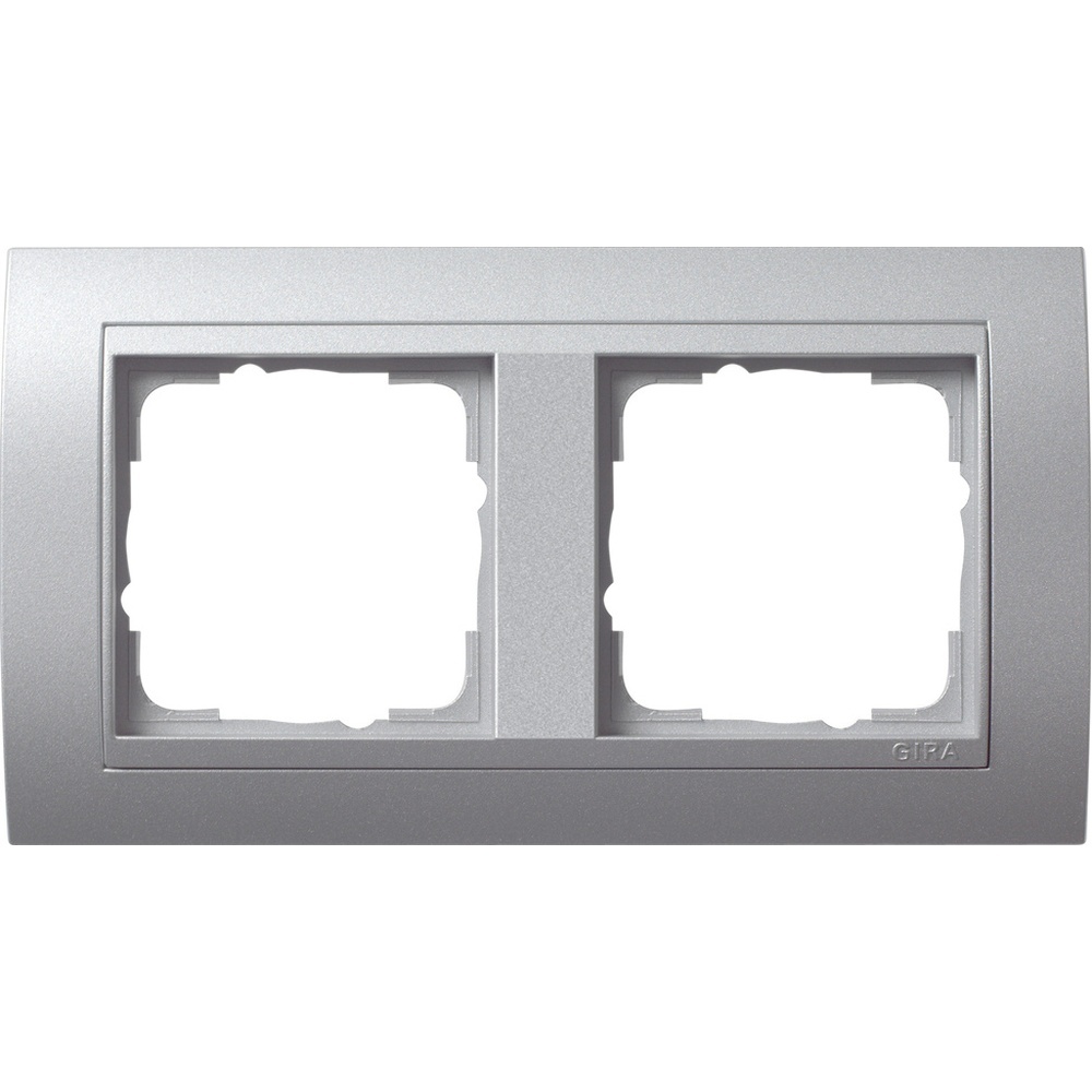 Gira Abdeckrahmen 2fach 021236