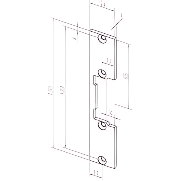 Assa Abloy Schließblech -------68935-01