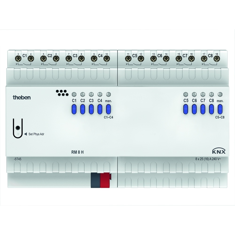 Theben KNX Schaltaktor 4940217 Typ RM 8 H KNX