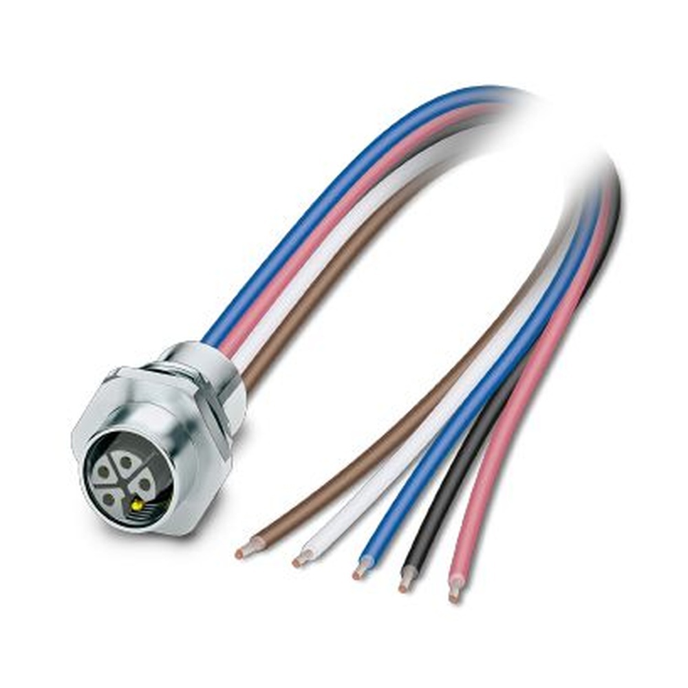 Phoenix Contact Einbausteckverbinder 1425583 Typ SACC-E-M12FSL-4FE-M16XL/0,2 GR