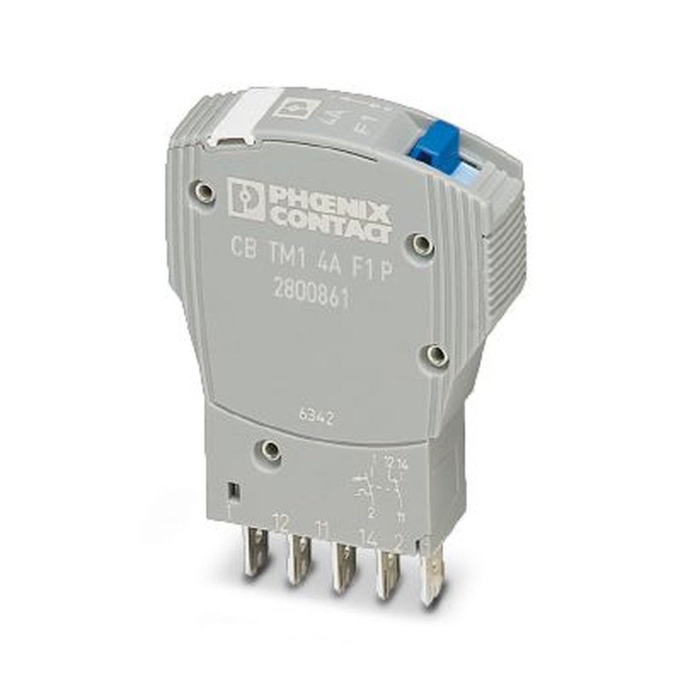 Phoenix Contact Thermomagnetischer Geräteschutzschalter 2800861 Typ CB TM1 4A F1 P Phoenix Contact Thermomagnetischer Geräteschutzschalter 2800861 Typ CB TM1 4A F1 P