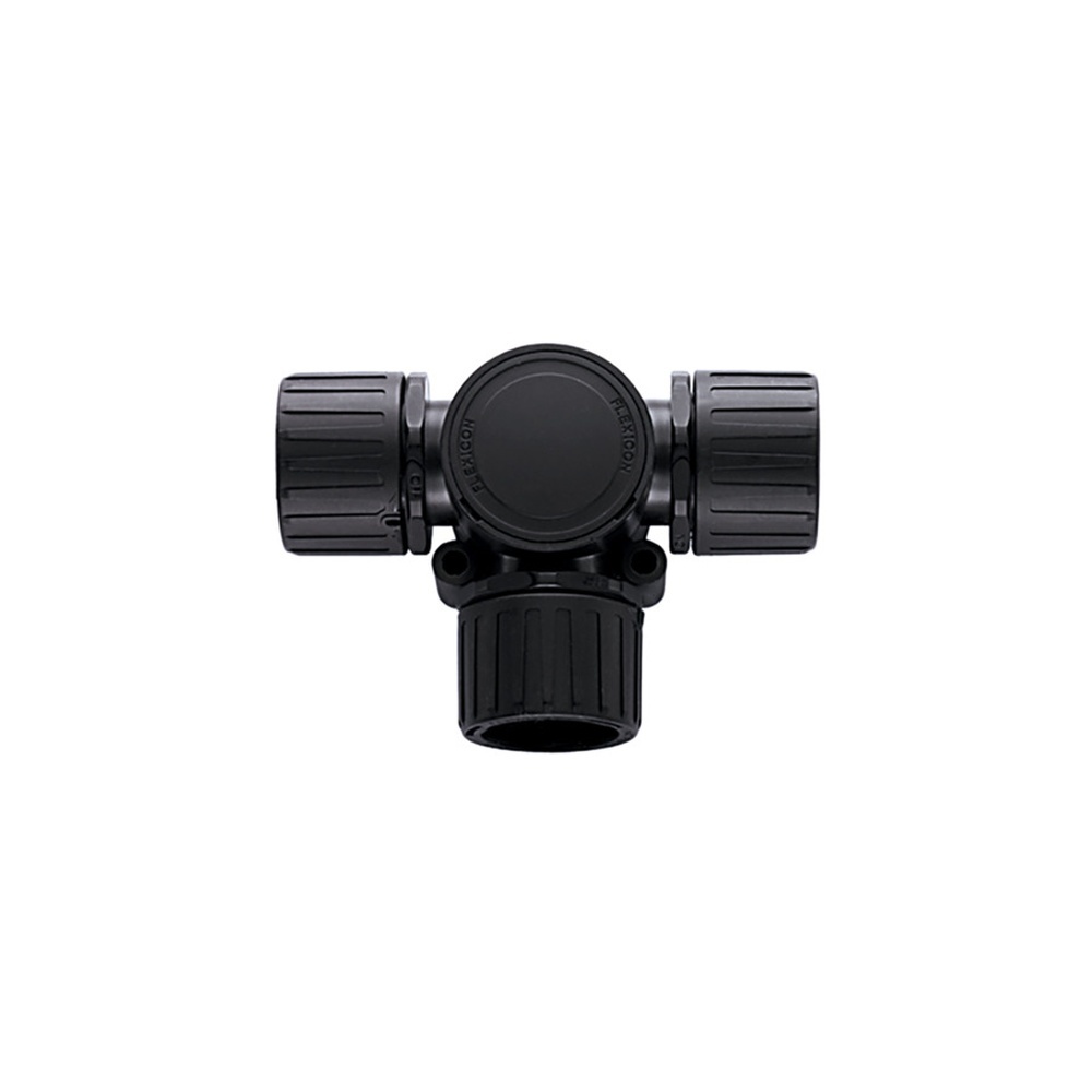 Hellermann Kunststoffverschraubung 166-24805 Typ HG42-T PA66 BK