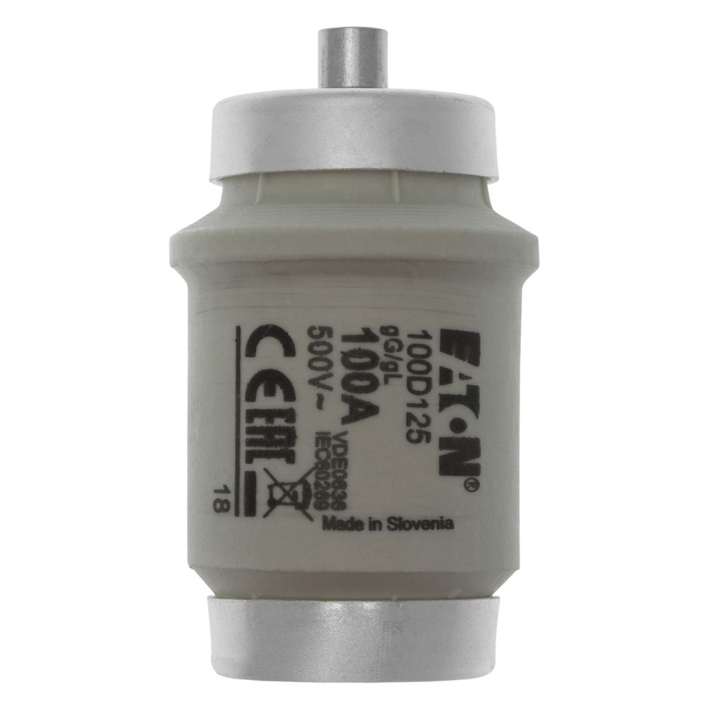 Eaton Sicherungseinsatz 100D125 Typ SICHERUNG-D4 100A T GL/GG 500VAC