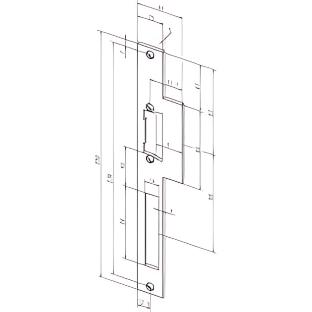 Assa Abloy Flachschließblech -------15C35-01