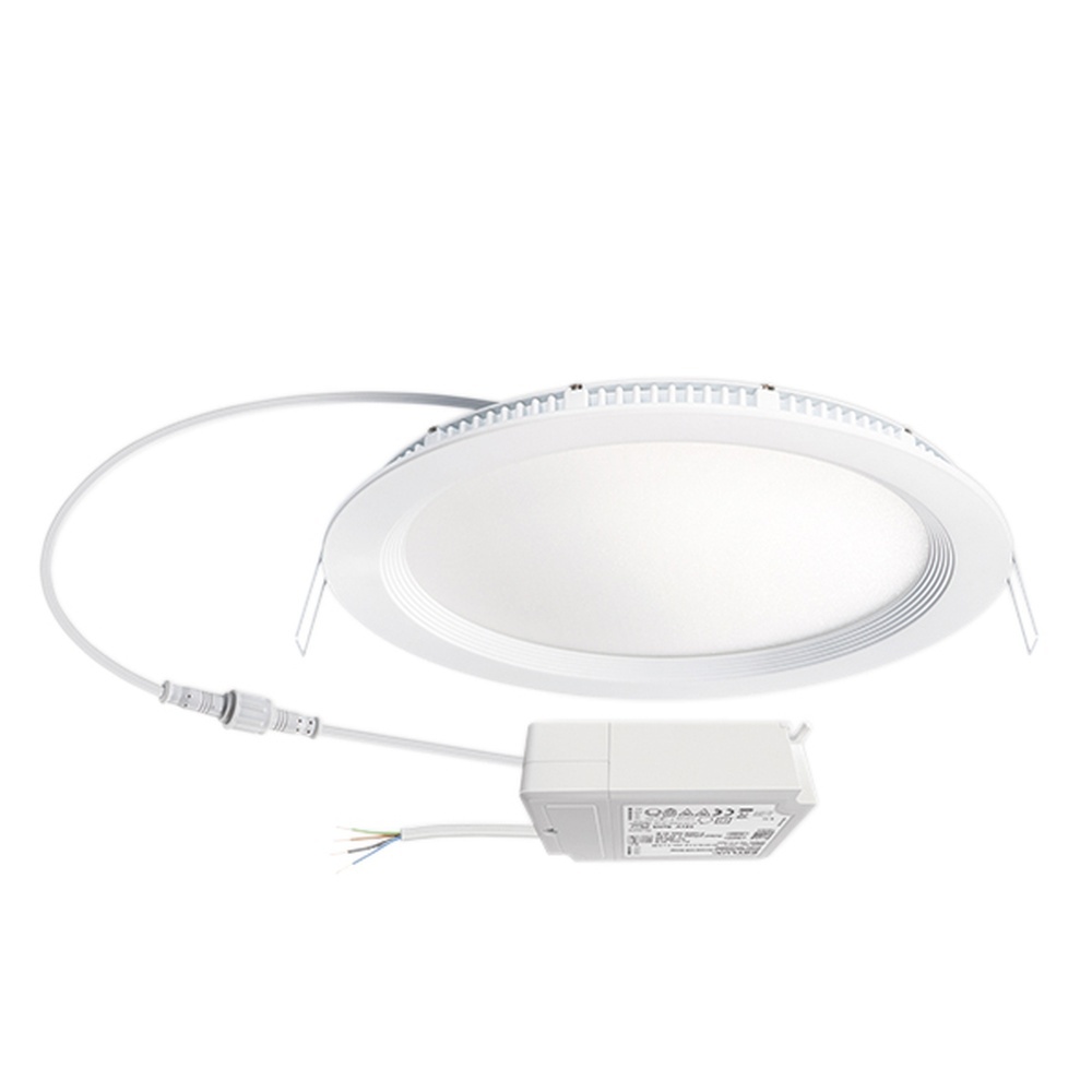 ESYLUX LED Downlight ELSA EO10298943 Typ ELSA-2 DL 225 OP 110° 1800 830 WH DALI