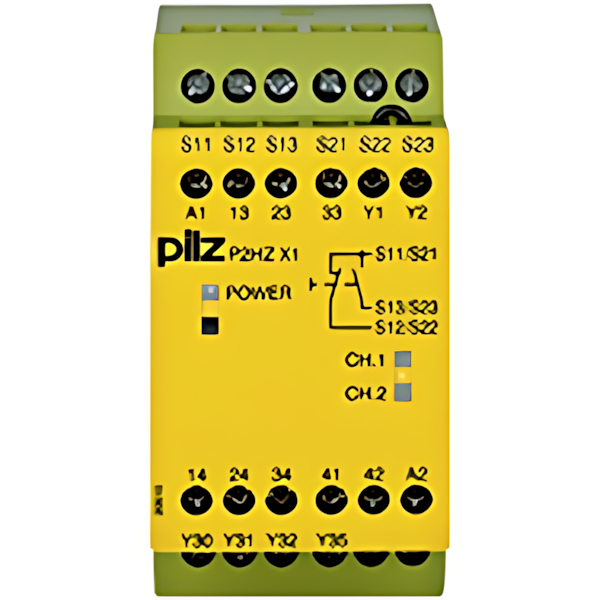 Pilz Sicherheitsschaltgerät 774340 Typ P2HZ X1 24VDC 3n/o 1n/c Pilz Sicherheitsschaltgerät 774340 Typ P2HZ X1 24VDC 3n/o 1n/c