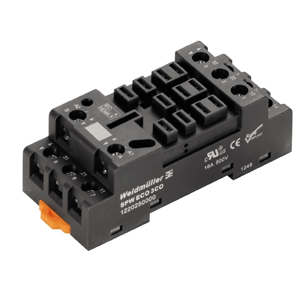 Weidmüller Relaissockel 1220250000 Typ SPW ECO 3CO