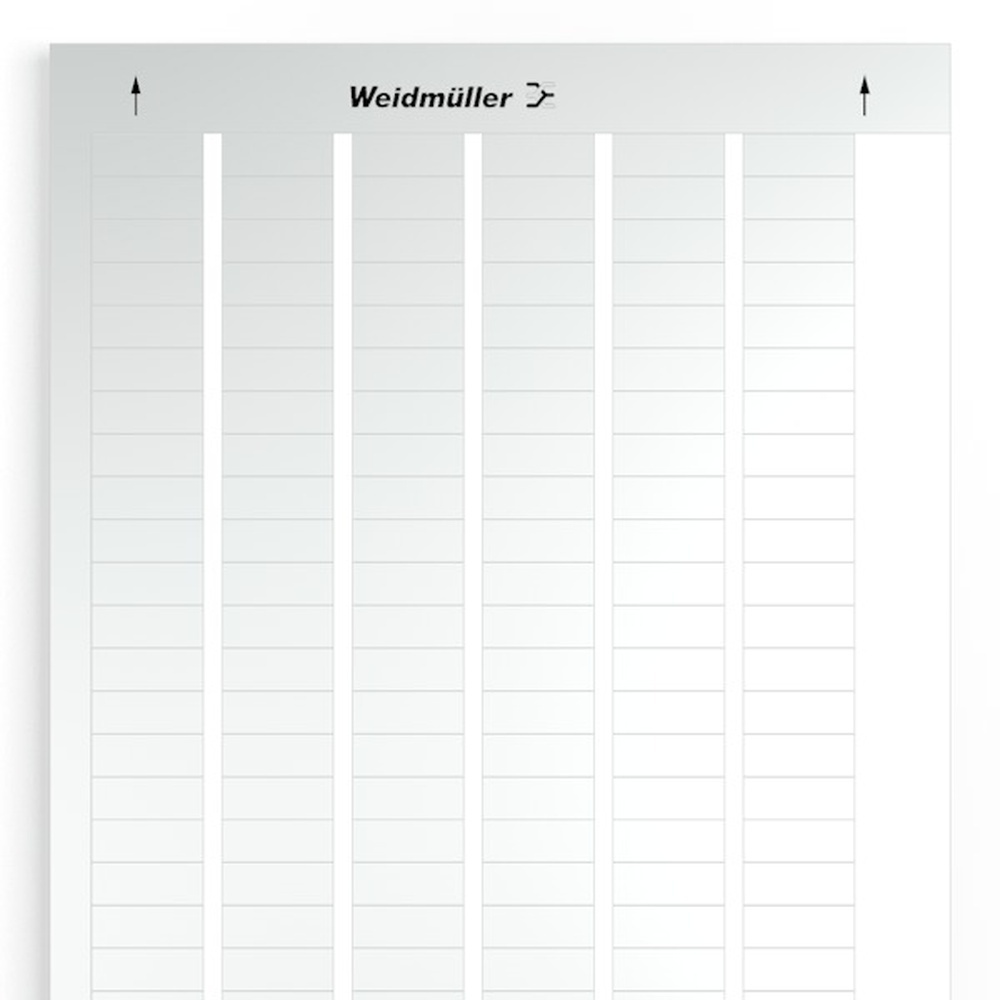 Weidmüller Gerätemarkierung 1686400001 Typ LM MT300 26/10 SI