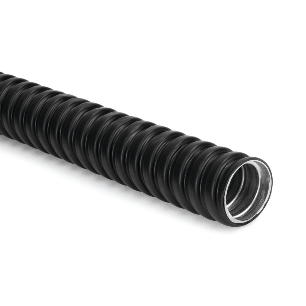 Hellermann Metallschlauch 166-30701 Typ PCS12 GS/PVC BK 50