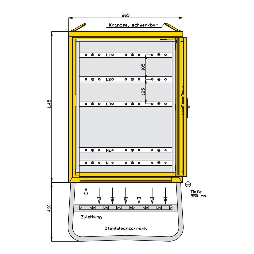 Walther-Werke Baustromverteiler WVM001