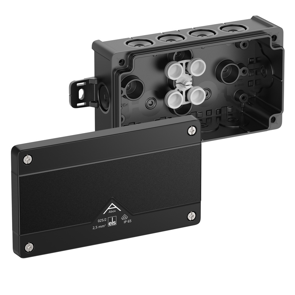 Spelsberg Abzweigkasten 80200301 Typ Abox 025/2 AB-L/sw Spelsberg Abzweigkasten 80200301 Typ Abox 025/2 AB-L/sw