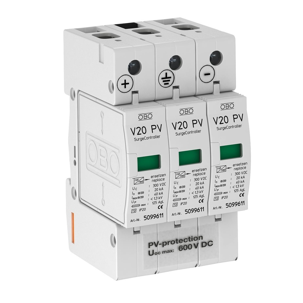 OBO Bettermann Surge Controller 5094605 Typ V20-C 3PH-600