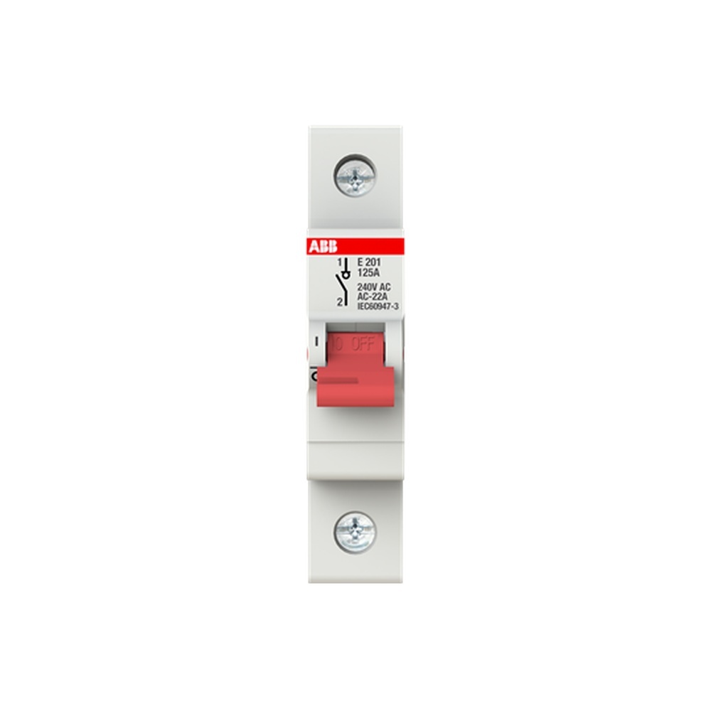 ABB Schalter für Reiheneinbau 2CDE281001R0125 Typ E201/125R