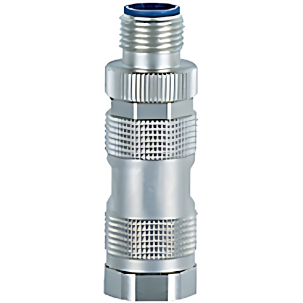 Pilz Steckverbinder 380316 Typ M12 con., straight, male, 4 pin, D