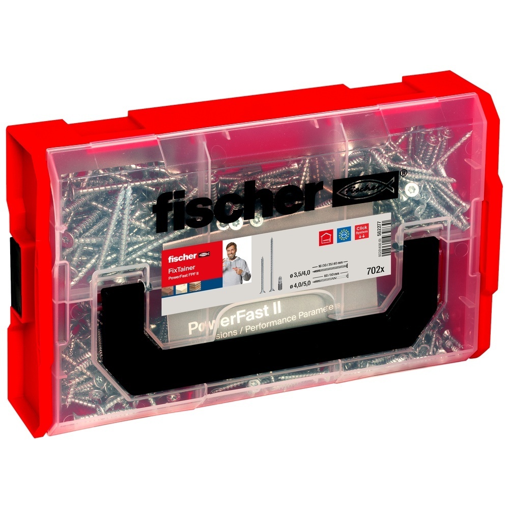 Fischer FIXtainer 562277 Typ FixTainer Schraube FPF II PZ
