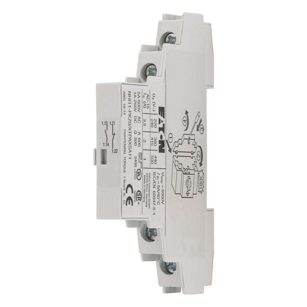 Eaton Hilfsschalter 072896 Typ NHI11-PKZ0
