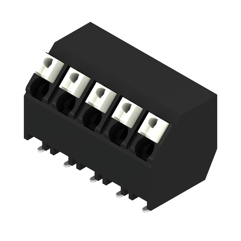 Weidmüller Leiterplattenklemme 1473720000 Typ LSF-SMD 5.00/05/135 SN BK RL