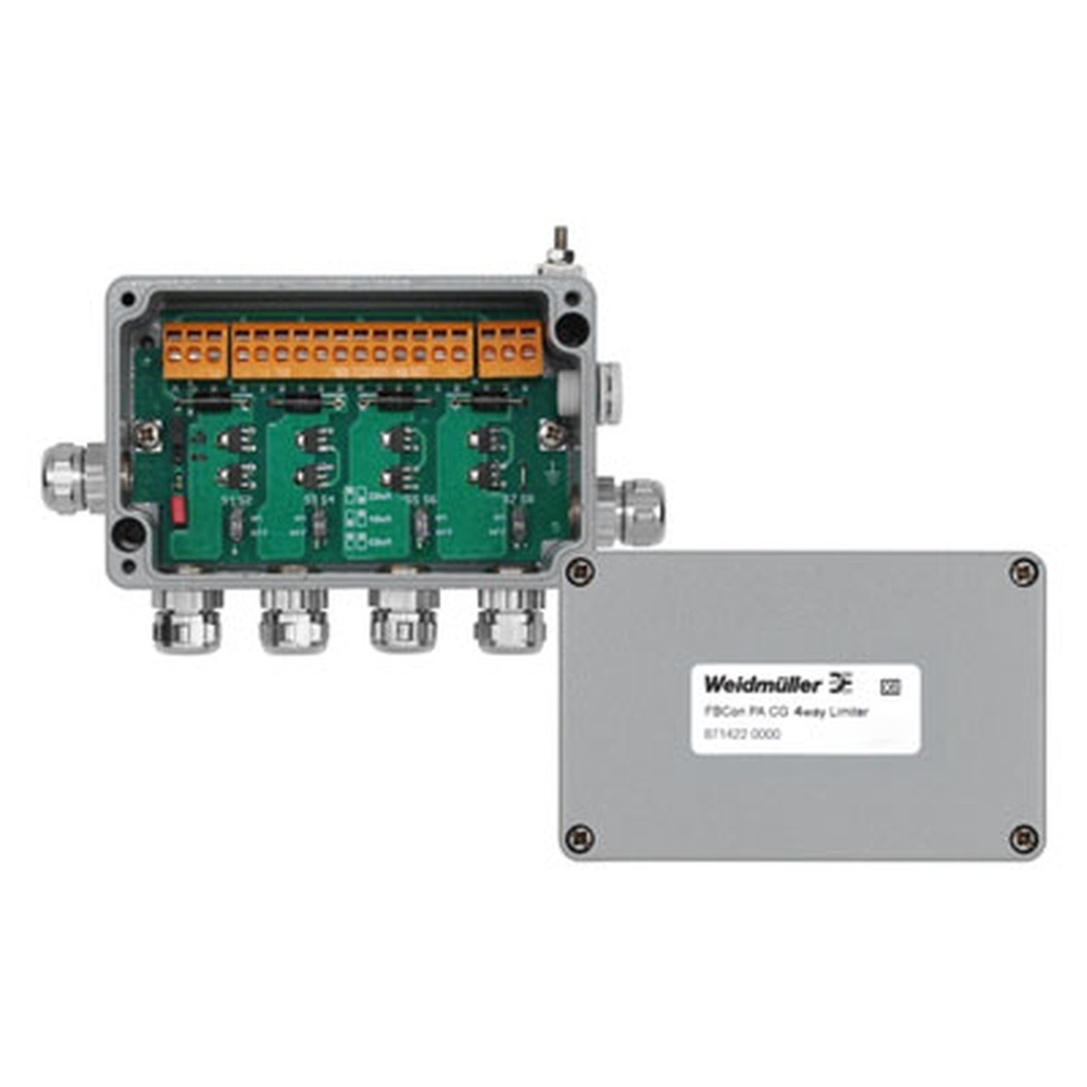 Weidmüller Feldbusverteiler 2624380000 Typ FBCON PA CG 4WAY LIMITER Weidmüller Feldbusverteiler 2624380000 Typ FBCON PA CG 4WAY LIMITER