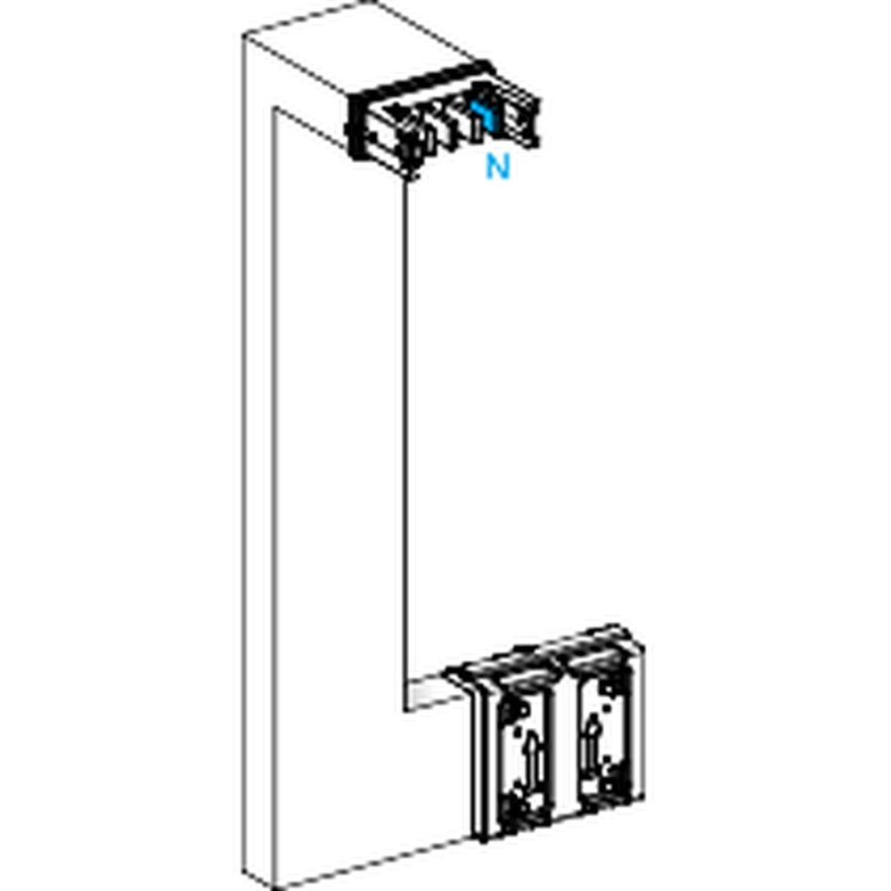 Schneider Electric Mehrfachrichtungsänderung Canalis KSA250DMCL41A