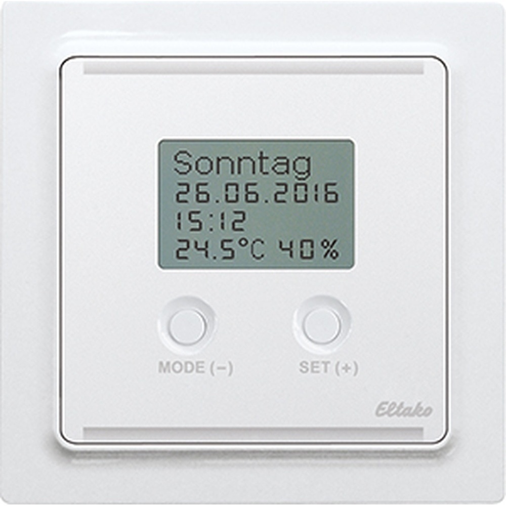 ELTAKO Bus Uhren Thermo Hygrostat 30055165 Typ BUTH55ED/12V DC-pg