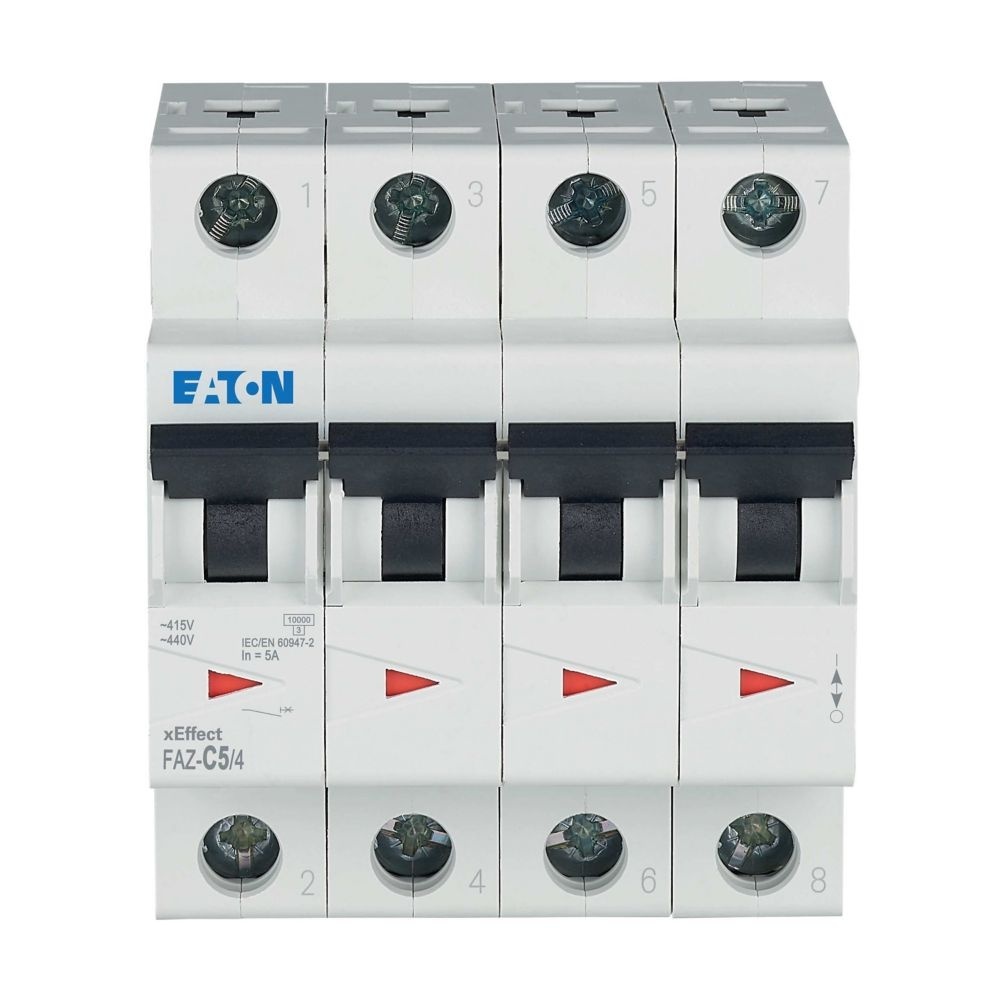 Eaton Leitungsschutzschalter 279054 Typ FAZ-C5/4