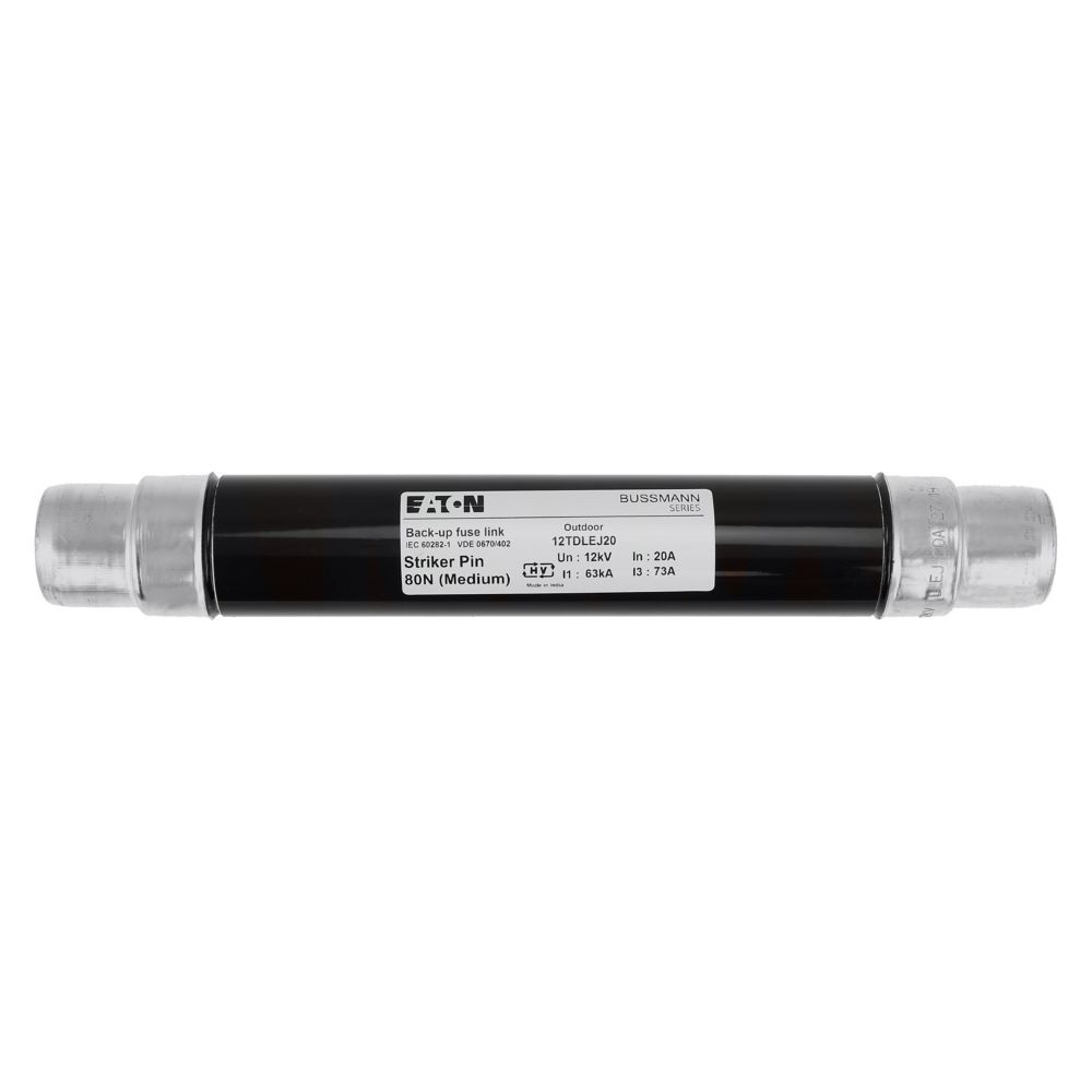 Eaton Sicherungseinsatz 12TDLEJ20 Typ 12KV 20A 2 DIN BROWN RESIN SEAL FUSE