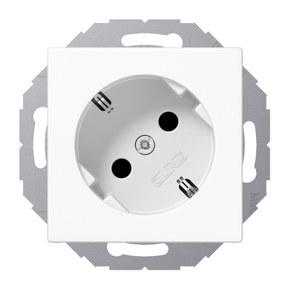 Jung SCHUKO Steckdose A520-45NWW