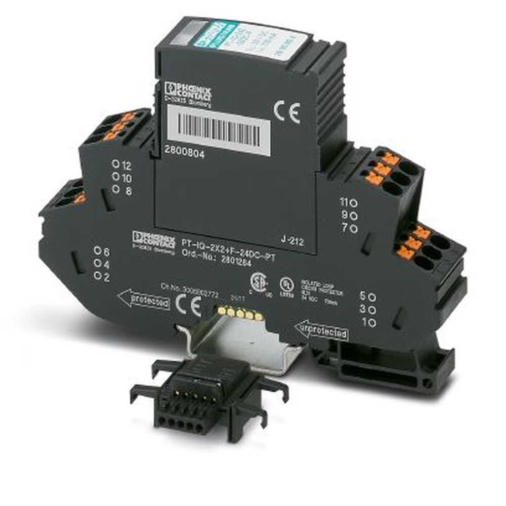 Phoenix Contact Überspannungsschutzgerät 2801264 Typ PT-IQ-2X2+F-24DC-PT