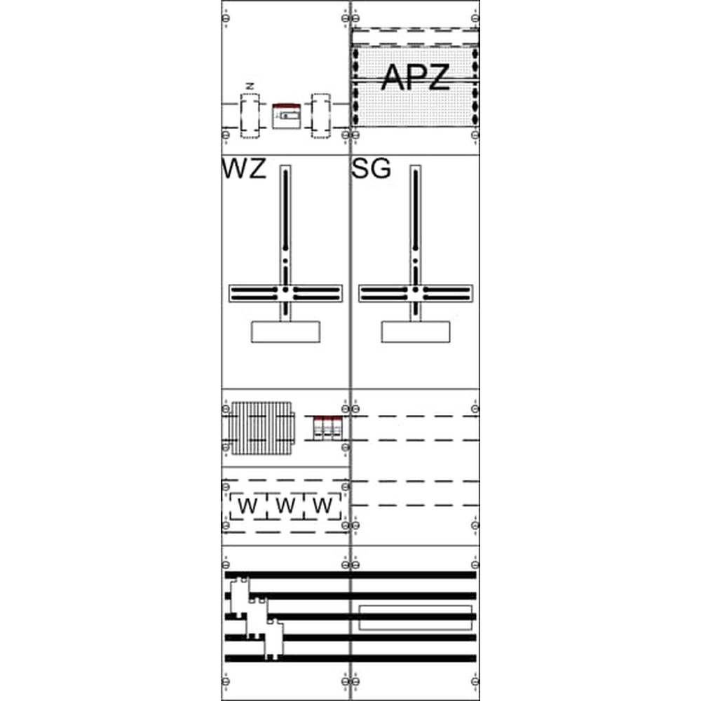 Striebel & John Komplettfeld 2CPX056137R9999 Typ WF29KK14