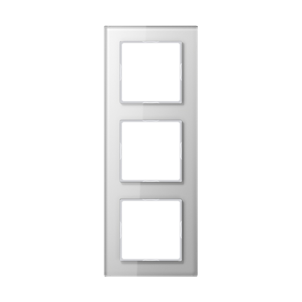 Jung Glasrahmen 3fach AC 583 GL WW