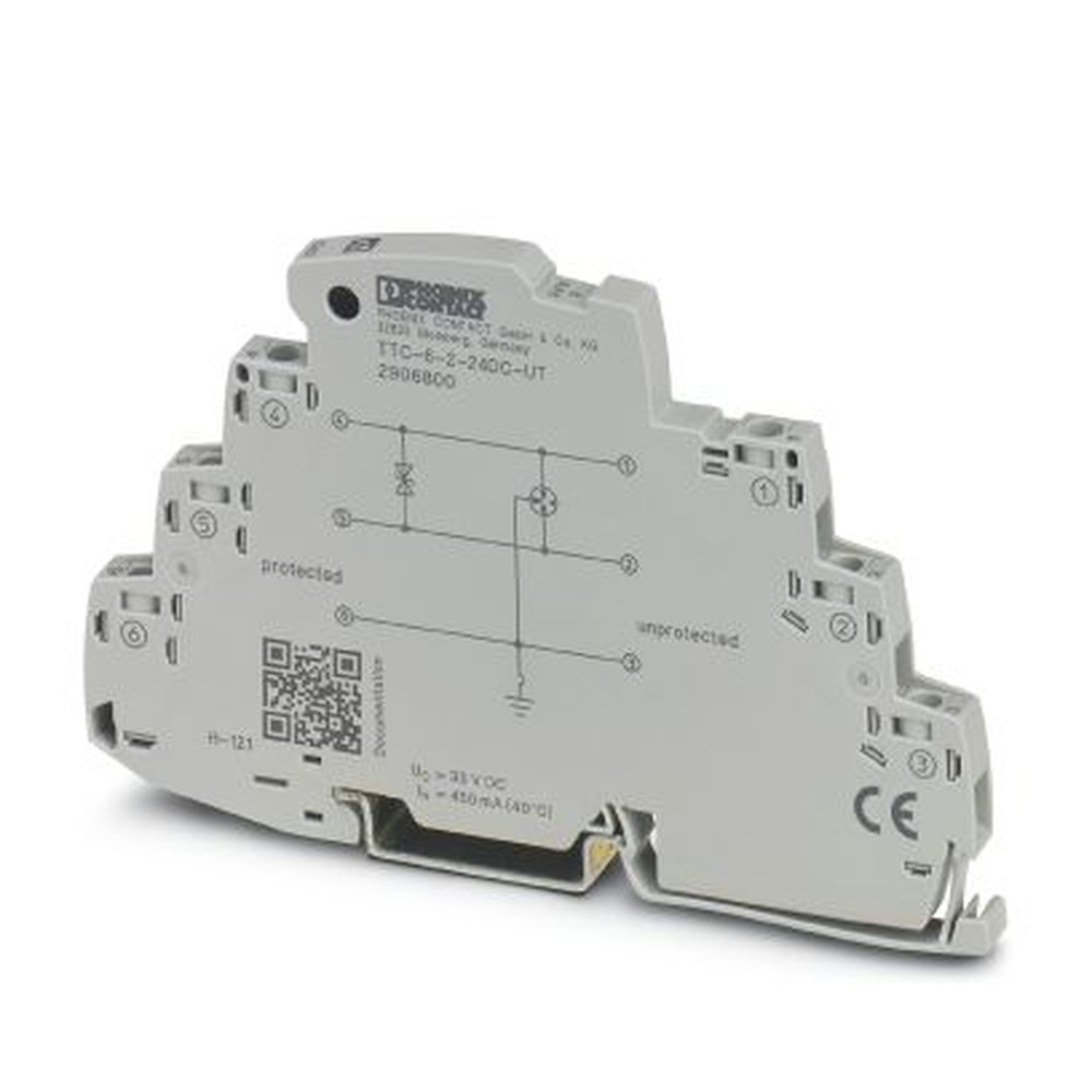 Phoenix Contact Überspannungsschutzgerät 2906800 Typ TTC-6-2-24DC-UT