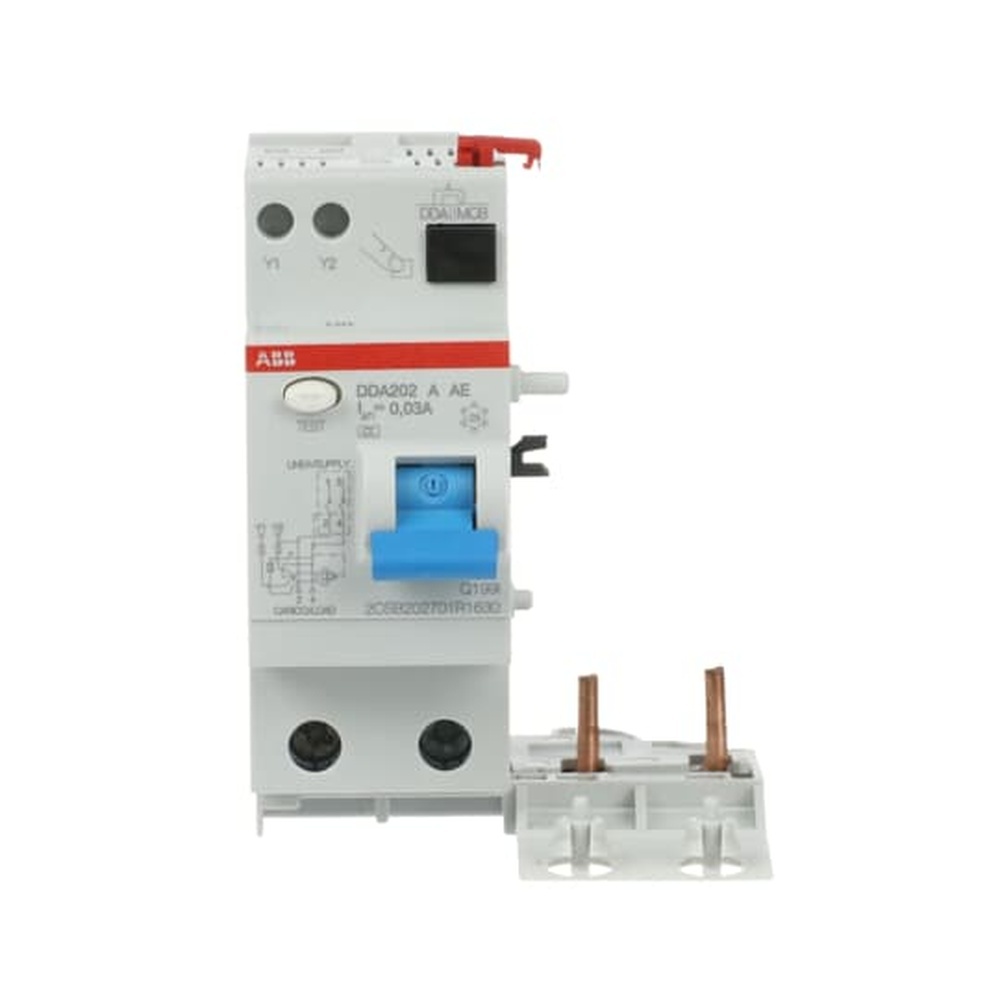 ABB Fehlerstromschutzblock 2CSB202701R1630 Typ DDA202A-63/0,03AE