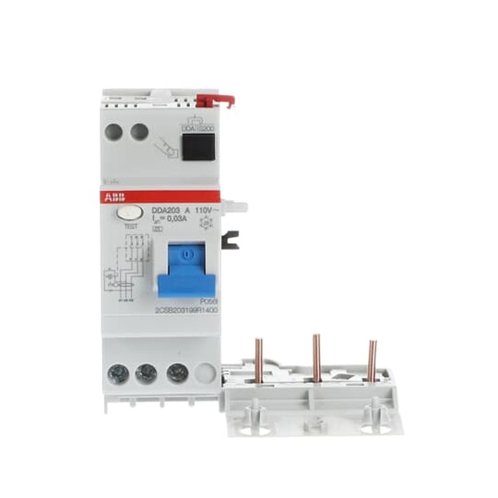 ABB Fehlerstromschutzblock 2CSB203199R1400 Typ DDA203A-40/0,03-11